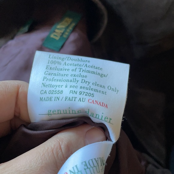 Danier genuine leather high waisted pants - Picture 5 of 7